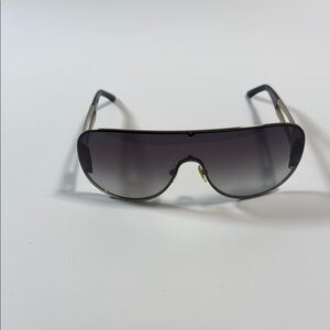 Versace Black and Gold Designer Sunglasses